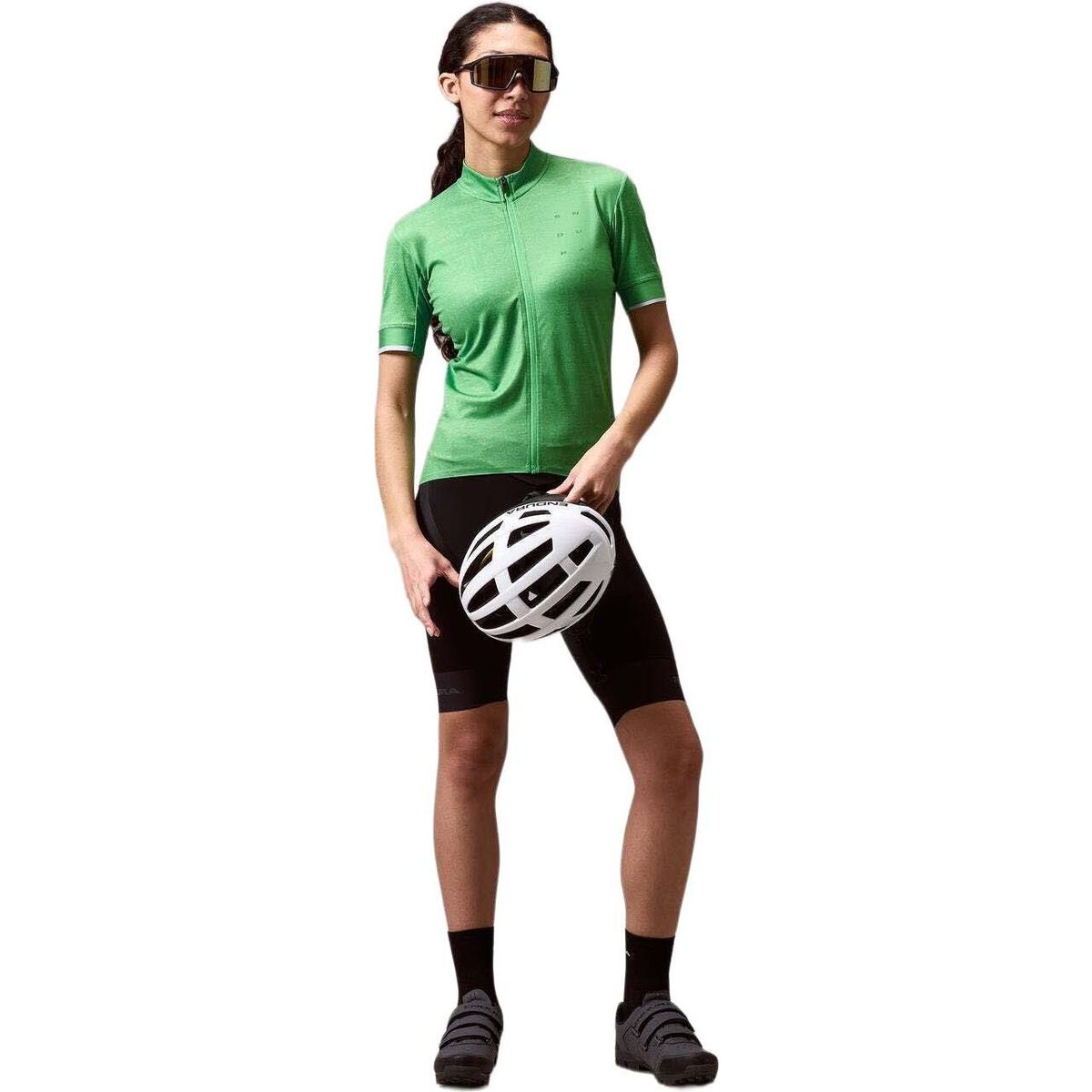 Endura Women's FS260 Print Short Sleeve Jersey emerald XS RE6273-XS-emerald