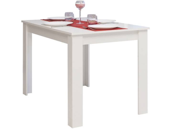 Tisch Mero Holzwerkstoff Weiss B 110 T 70 cm - Tisch
