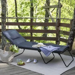 Sonnenliege und Gästebett Siesta L Air Comfort Acier