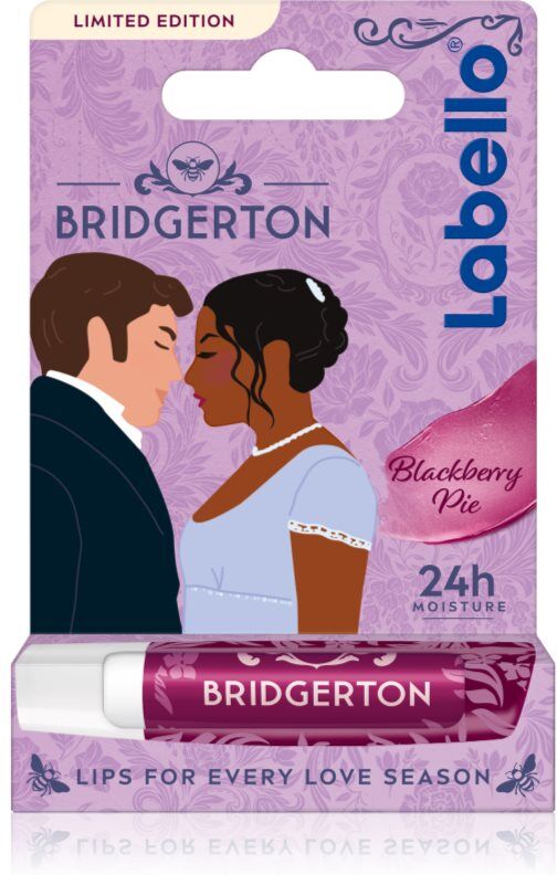 Labello Bridgerton Blackberry tinted moisturising lip balm 4.8 g