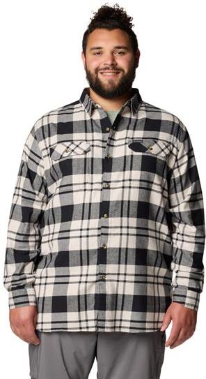 Columbia Sportswear Columbia Flare Gun Stretch Flannel Mens, Black River Crossing
