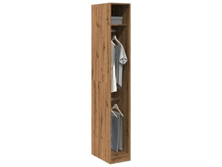 NEW 2026  Garde-robe/ARMORIE HAUTE Pour chambre chêne artisanal 30x50x200 cm bois d'ingénierie L4927