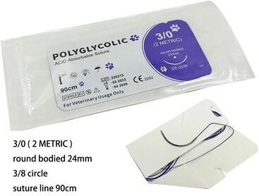 Inspire Essentials Veterinary Absorbable Suture Thread Set With Needle For Training And Demonstration 11