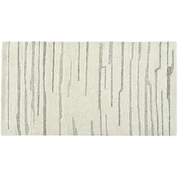 como Handtuft-Teppich  Alwar , mehrfarbig , Wolle,Baumwolle,Synthetische Fasern , Maße (cm): B: 80
