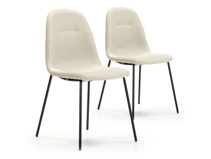 STUHL 2er-Set Brenda beige