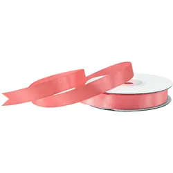 Creativery 12mm Satinband 25m Schleifenband Geschenkband Deko Stoffband Bastelband Koralle