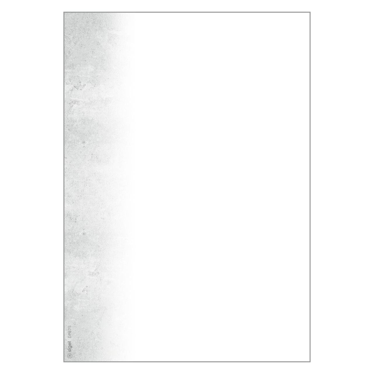 SIGEL Motivpapier weiß, grau DIN A5 90 g/m² 100 Blatt