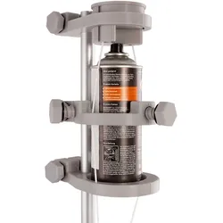 Axis Line Sprühdosenhalter 2.0 für Teleskopstange mit Seilzug universal, Spraydosen wie Farbe, Gift, Öl, Rauchmelder Prüfgas, Ungeziefer etc Teleskop-