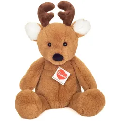 Teddy Hermann 93956 - Hirsch Maxi, 32 cm, Plüschtier, Herzekind-Kollektion (9 cm)