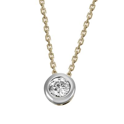 Goldkette GOLDMAID, bunt (bicolor), Halsketten, Damen, Gold, Goldkette