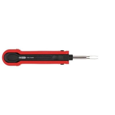 Entriegelungswerkzeug für Flachstecker/Flachsteckhülsen 2,8 mm, 4,8 mm, 5,8 mm, 6,3mm AMP Tyco JPT, AMP Tyco SPT, AMP Tyco, TAB