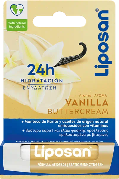 Liposan Vanille-Buttercreme-Lippenbalsam 4,8 gr