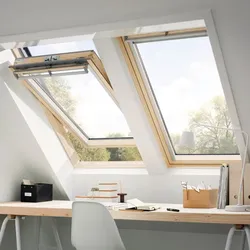 VELUX Dachfenster GGL 3084 Schwingfenster Holz ENERGIE Fenster, 55x118 cm (CK06)