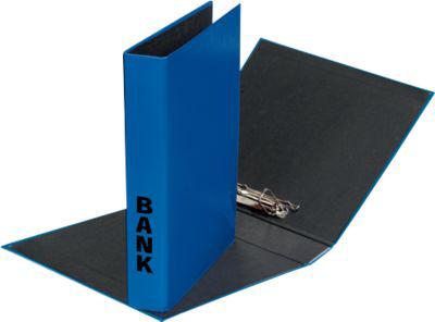 PAGNA Bankordner, PP Karton, Rückenbreite 52 mm, DIN A4, blau