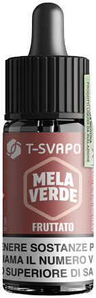 T-Svapo Mela Verde Aroma Concentrato 10ml