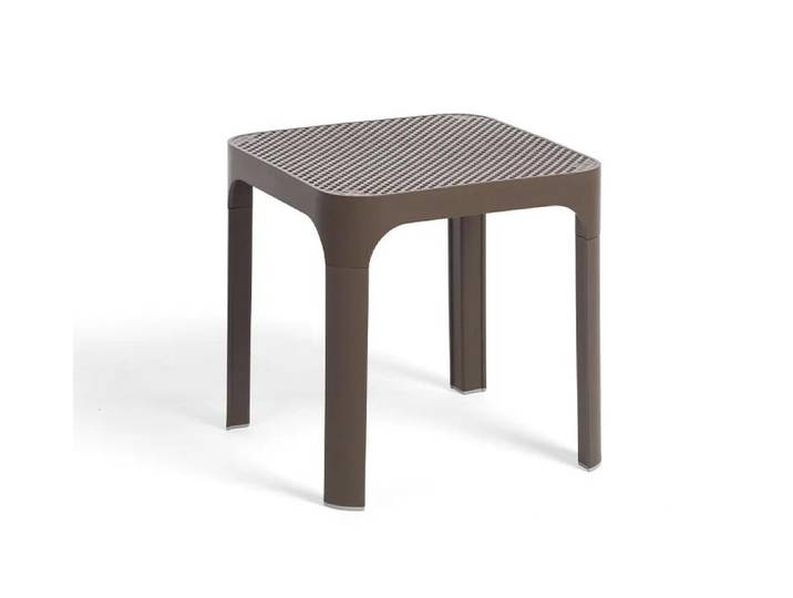 NARDI table basse pour extérieur NET TABLE 40 (Tabac - Polypropylène PRV)