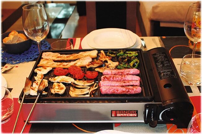 Sandrigarden BARBECUE A GAS PORTATILE TASMANIA 45X33 H10CM