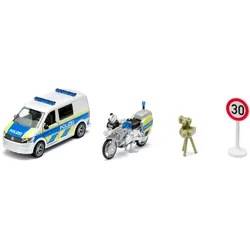 SIKU 10256200000 VW T6 mit BMW Polizeimotorrad