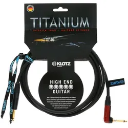 Klotz TIR0450PSP Neutrik Silent Plug haaks jack gitaarkabel 4.5m (4.50 m), Audiokabel