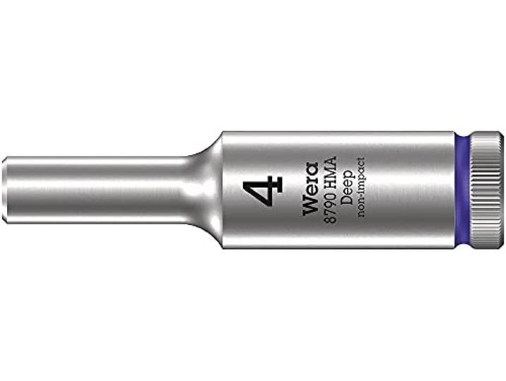 Wera 05004500001 8790 HMA Deep Douille 1/4\ \, Violet\, 4.0 mm