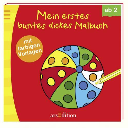 Vedes Mein erstes buntes dickes Malbuch 978-3-8458-0442-2 1St.