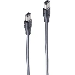 SHVP BS77205 - FireWire B 6 Pin Stecker / 6 Pin Stecker 5,0m