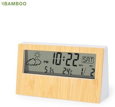 Station Météo et Pratique Roamer Personnalisée pas cher bambou ABS