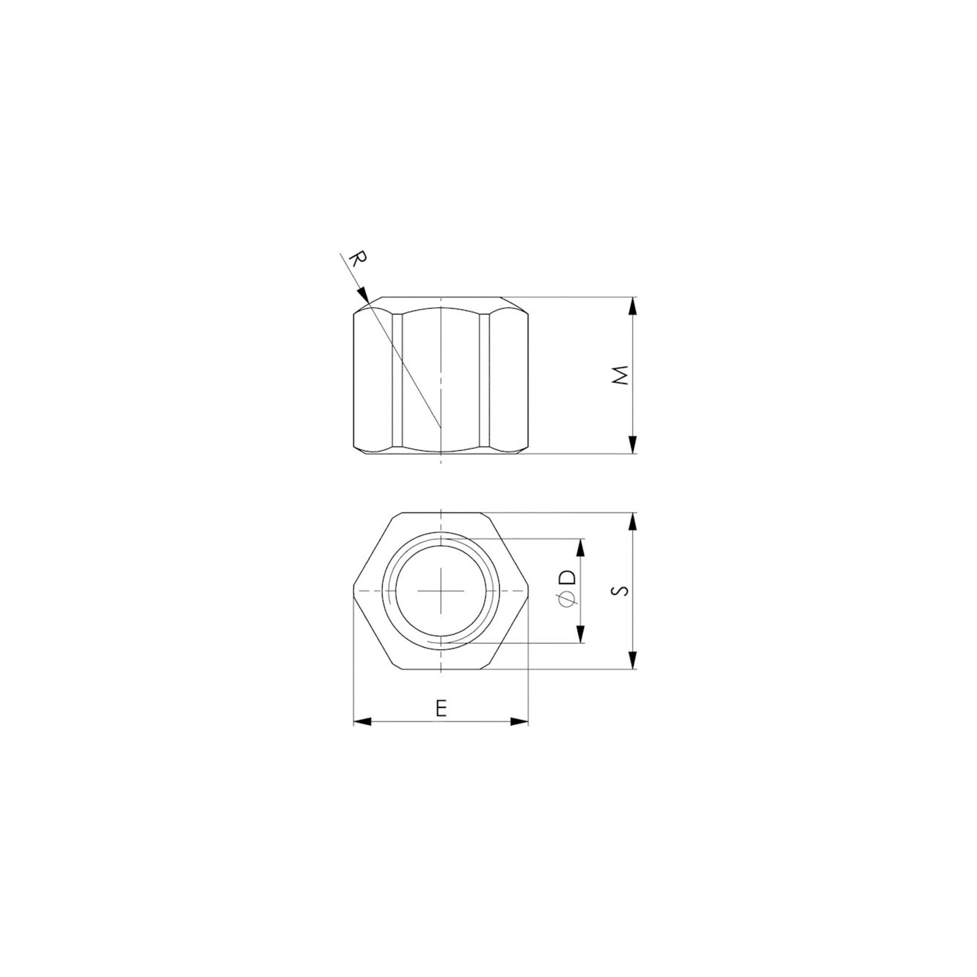 AMF T-Nutenstein Nr.508R 13,7mm Rohling (84541)