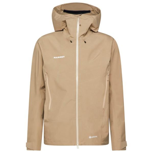 Mammut - Crater IV Hardshell Hooded Jacket - Regenjacke Gr XL beige