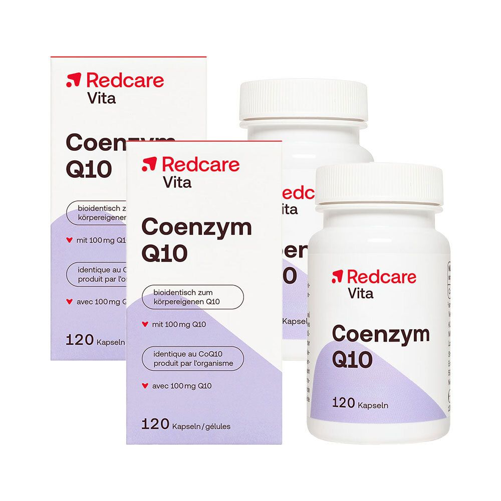 2x Coenzym Q10 RedCare 2x120 St Kapseln