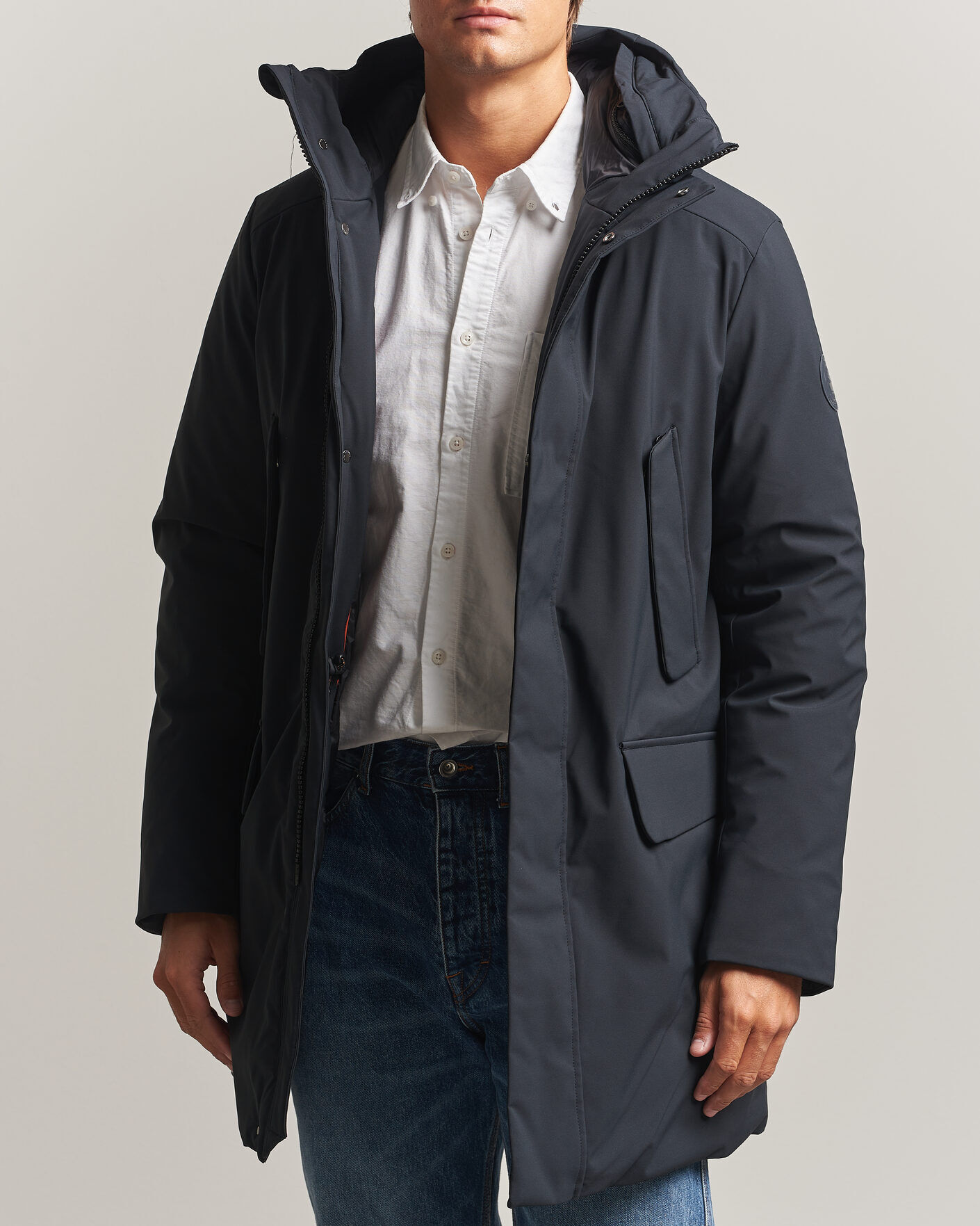 Save The Duck Wilson Arctic Parka Black men XL Sort