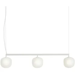 Muuto Rime Rail Pendelleuchte, weiß
