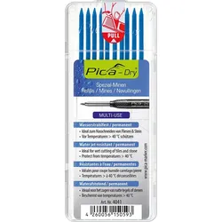 Pica Dry Wasserstrahl Ersatzminen für Tieflochmarker-Bleistift 2.8 mm blau