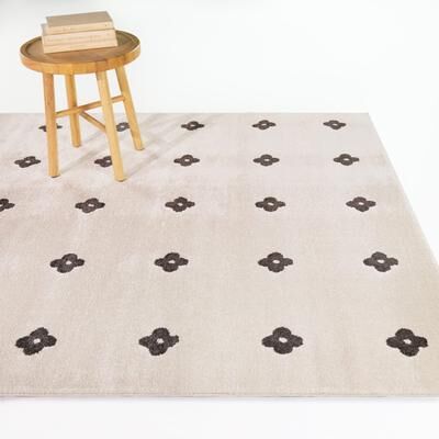 Balta Rugs Bazin Geometric Floral Area Rug