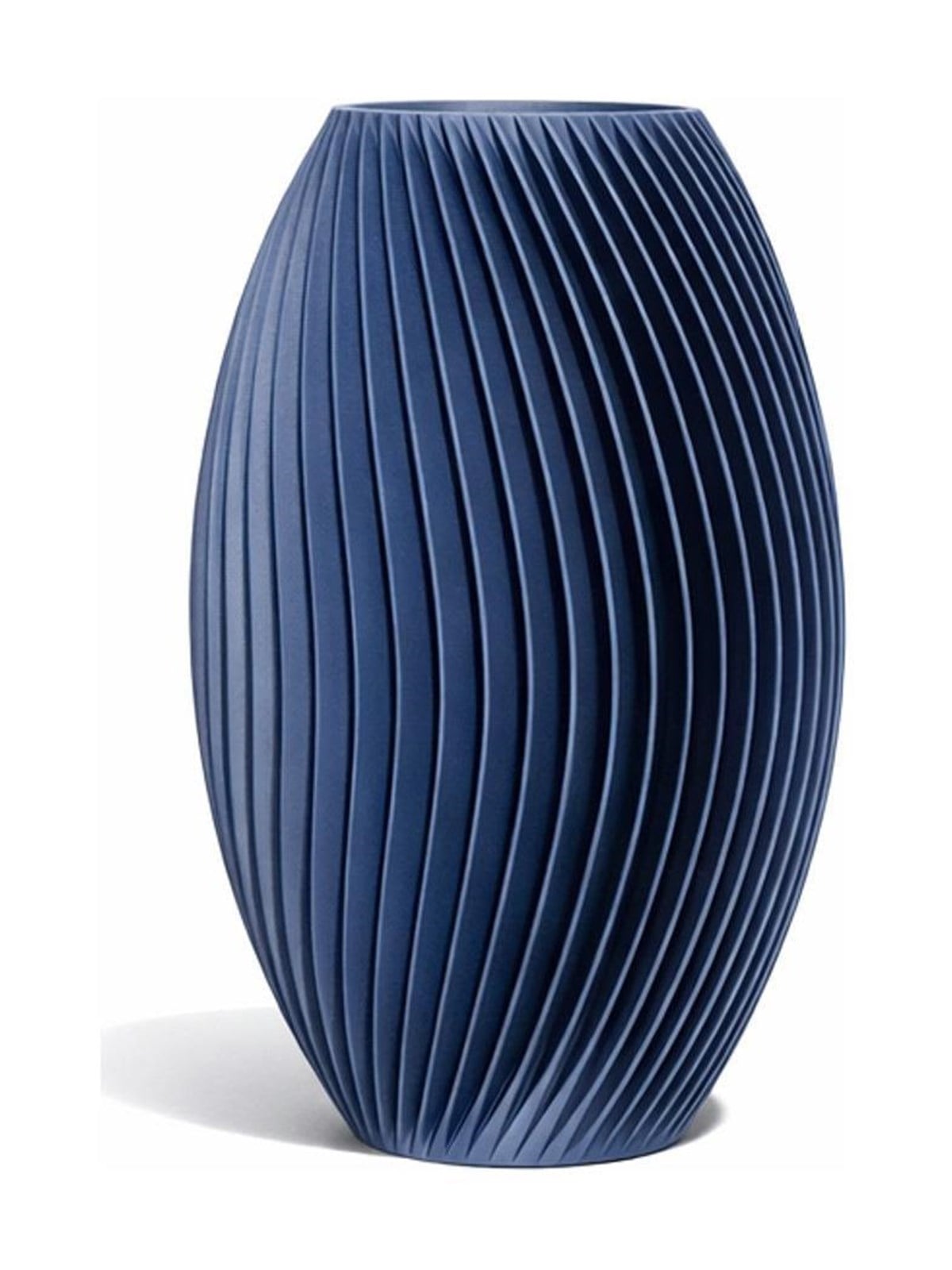 Simiu - LAMEL Vase - 18 cm - Navyblau
