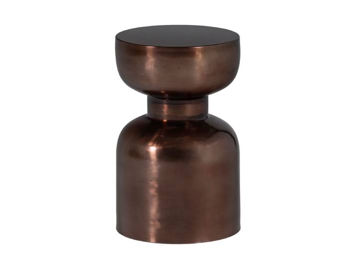 Design Beistelltisch „Ferry“ Ø 30 x 47 cm, Bronze De Eekhoorn