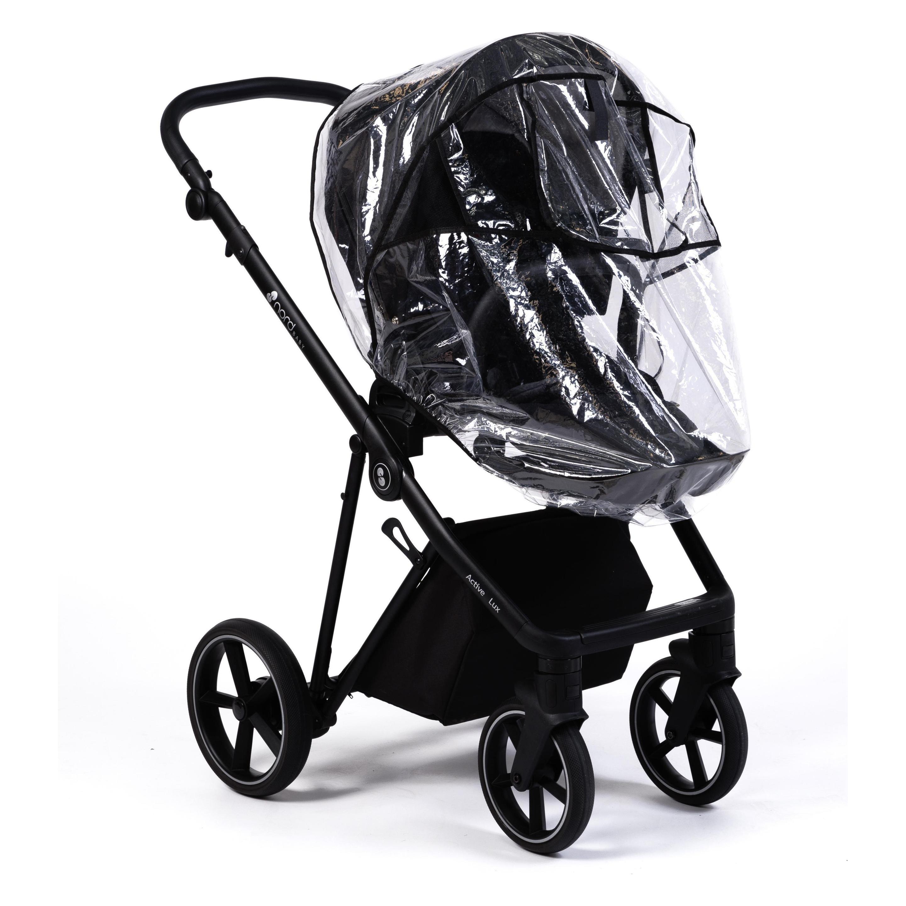 Nordbaby Universal stroller rain cover, transparent (60304868)