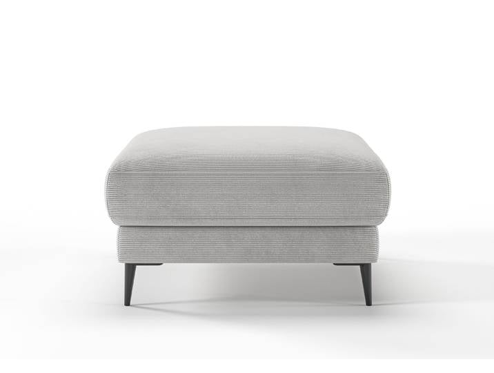 Candy Uptown Feincord Hocker 80x80 cm