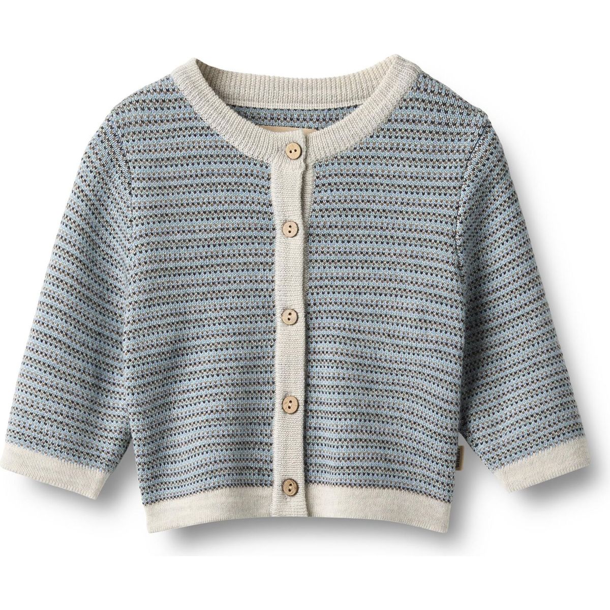 Wheat Knit Cardigan Nico bluey (9948) 56 6510-567-9948-56/1m