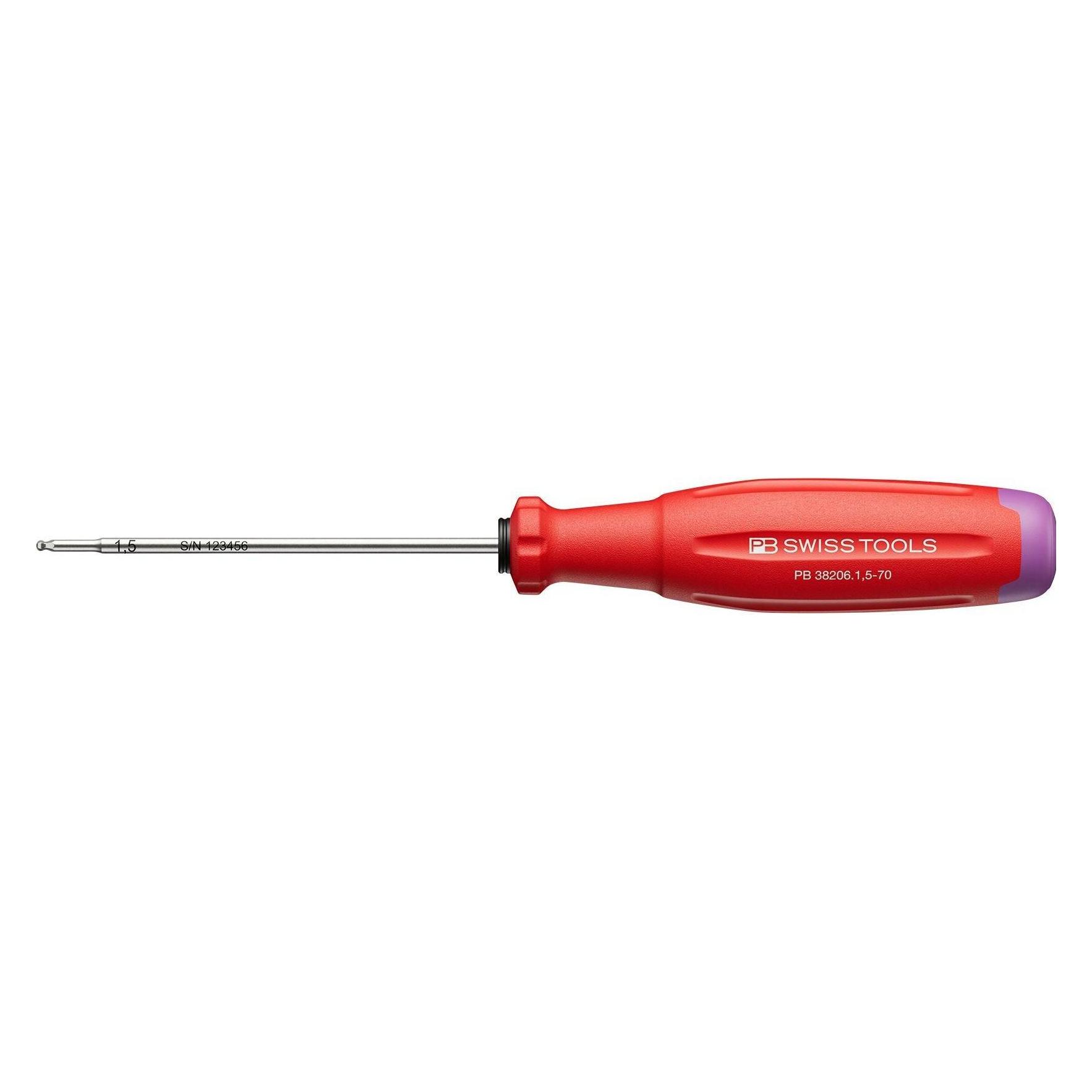 PB Swiss Tools Innensechskant-Schraubenzieher (Innensechskant) (PB 38206.1,5-70-141267.0157)