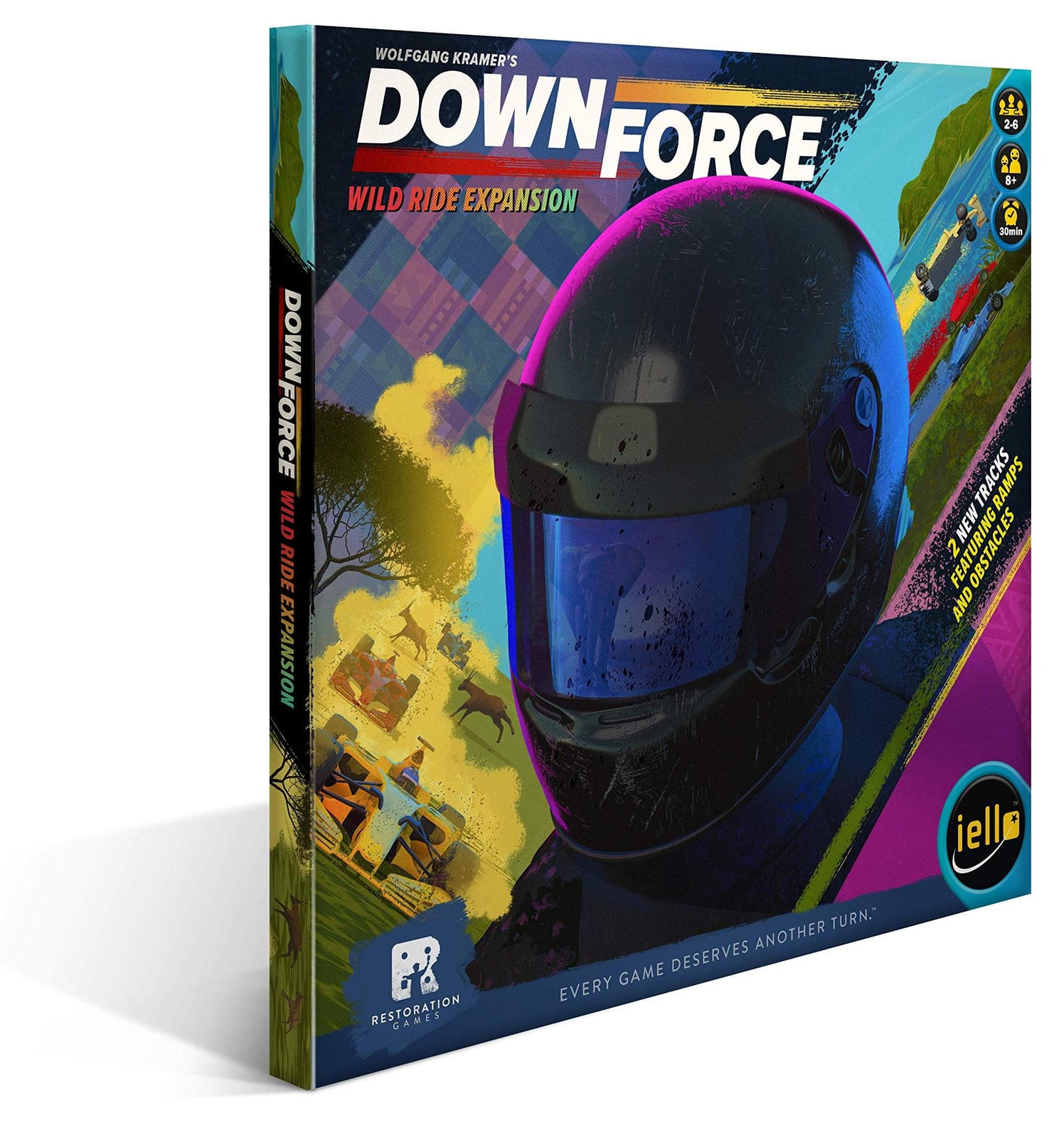 Downforce: Wild Ride Uitbreiding Engels door Iello