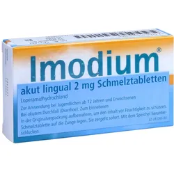 Imodium akut Lingual Schmelztabletten - Reimport 12 St