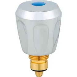 Oberteil KWC G 3/8'' mit Griff, verchromt, blau Ref.:148.41 Z 345