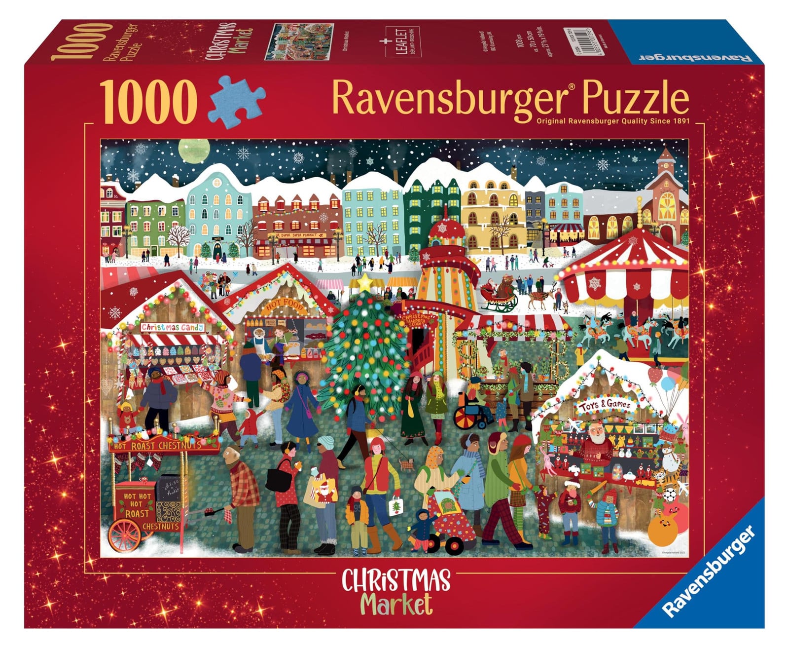 Ravensburger Kerstmarkt Puzzel