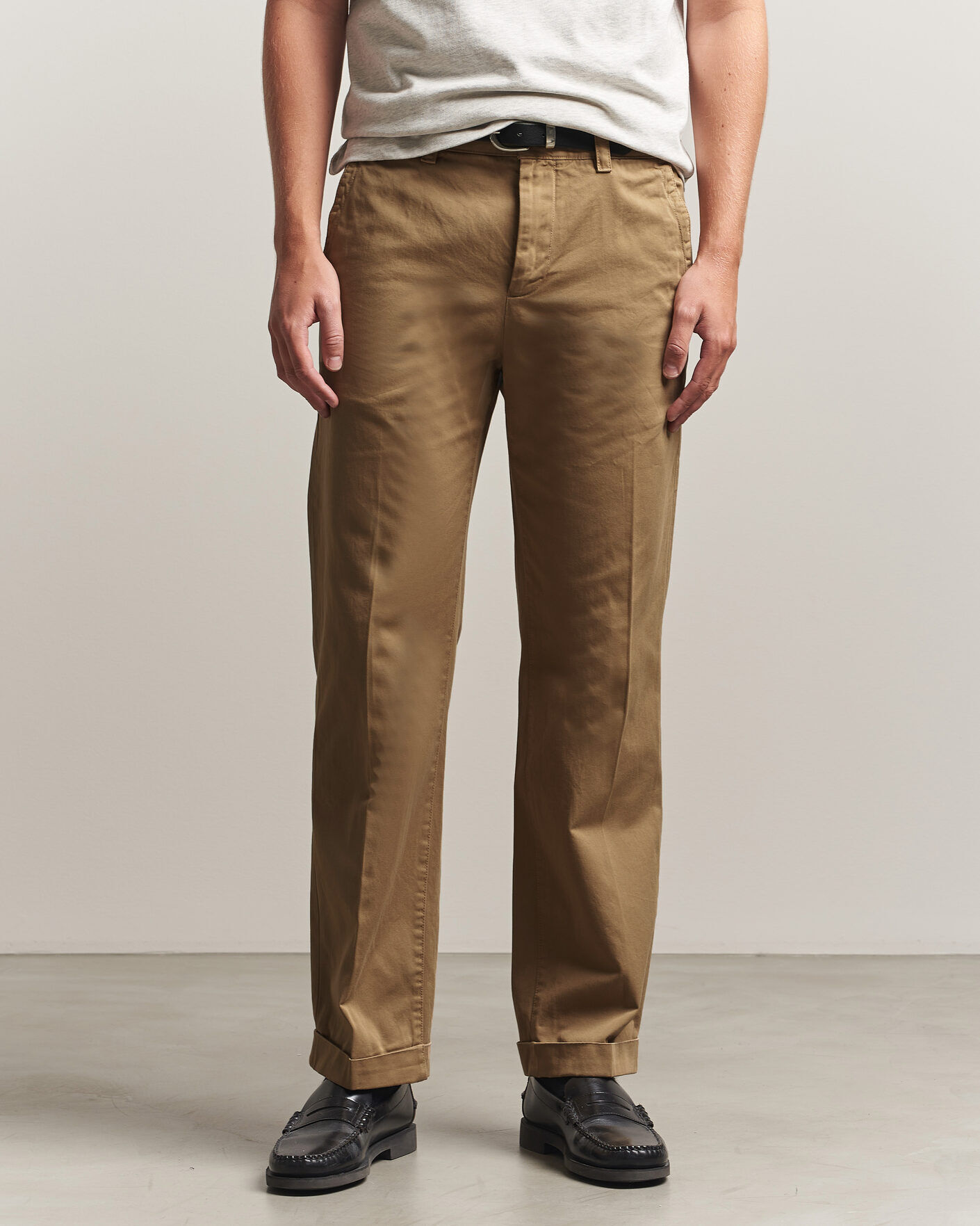 Gant YALE Cotton Twill Chinos Darkened Beige men W31L32 Beige
