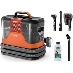 Rowenta Reinigung Heiss und Kalt, Polsterreiniger + Teppichreiniger, Orange, Schwarz