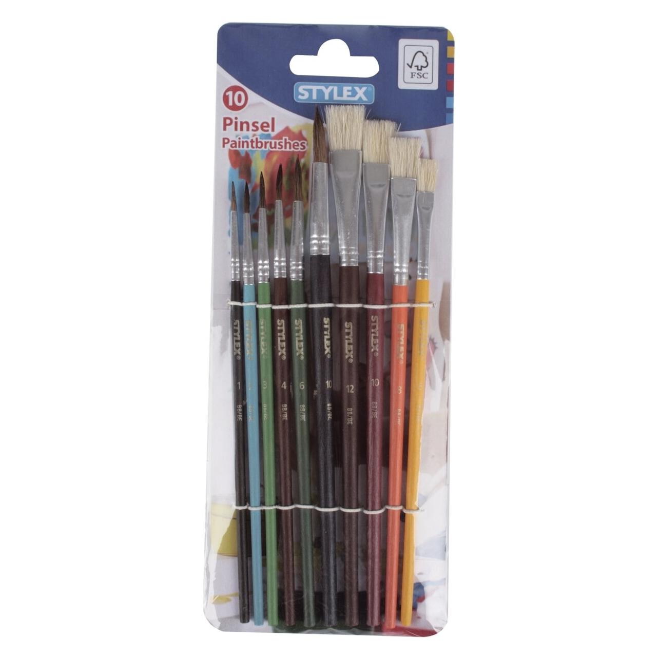 Stylex Pinselset 10 Pinseln (35065A)