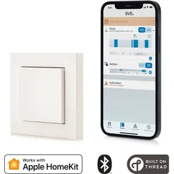 EVE LIGHTSWITCH - Eve Light Switch, Smarter Lichtschalter, Apple HomeKit