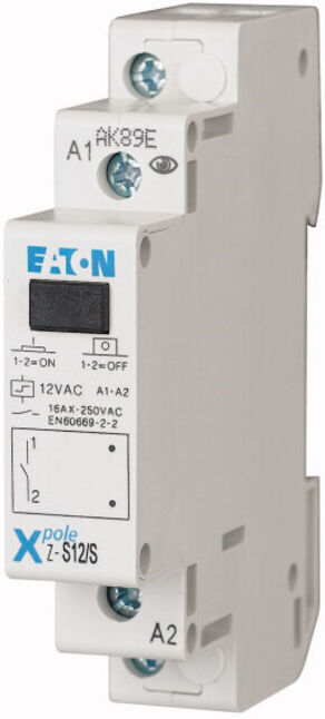 Eaton Interrupteur à impulsion 12VAC/16A/1S Z-S12/S (265266)