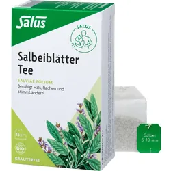 Salbeiblätter Tee Bio Salus 15 ST